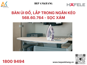 Bàn ủi đồ Hafele lắp trong ngăn kéo 568.60.764